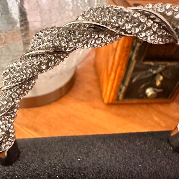 Elegant Black Mini Bag with Silver Accents - Picture 3 of 5